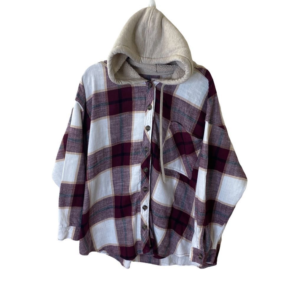 Maurice's Hooded Shacket